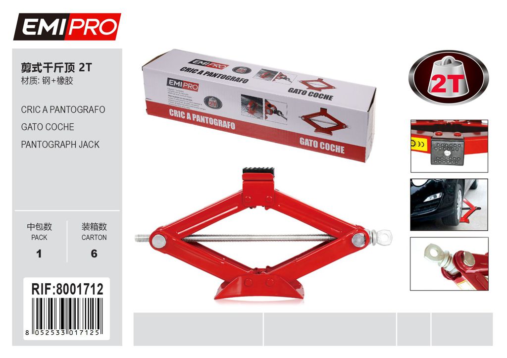Cric A Pantografo 2.0T