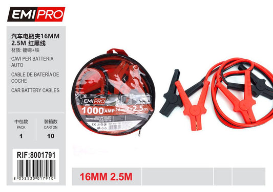 Cavi Per Batteria Auto 1000Amp 16mm2*2.5M