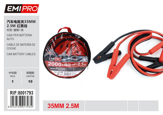 Cavi Per Batteria Auto 2000Amp 35mm2*2.5M