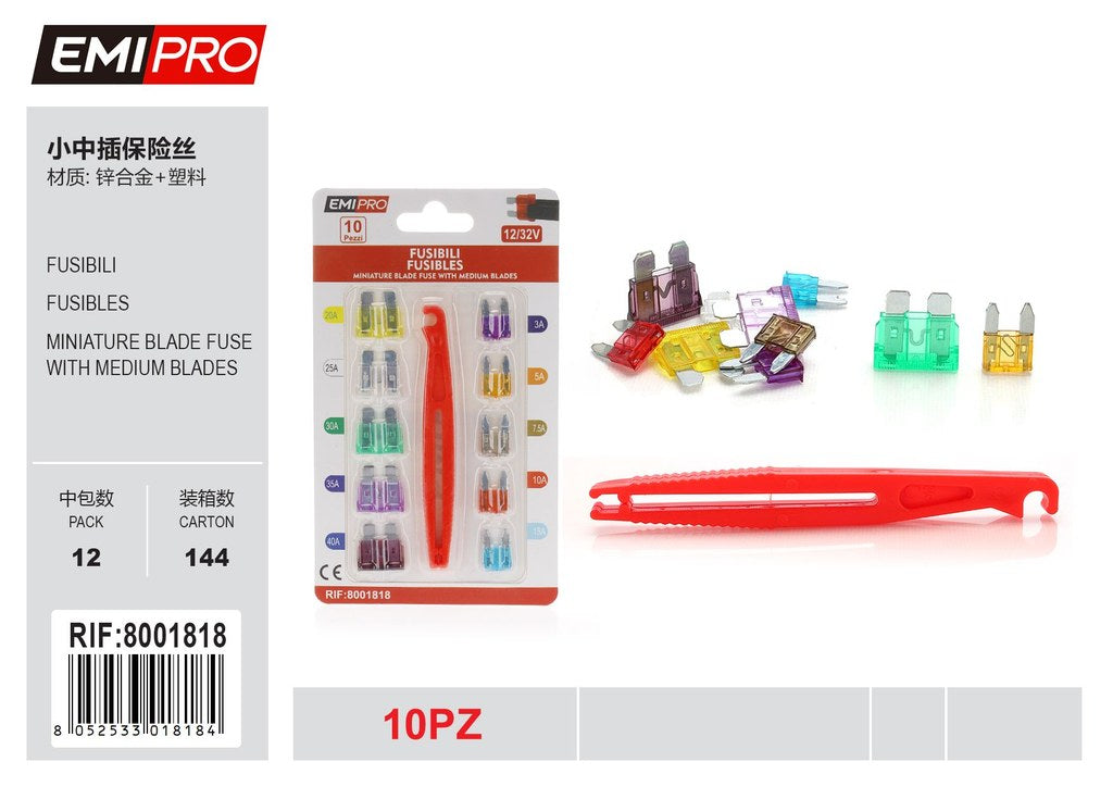 Fusibili 10Pcs