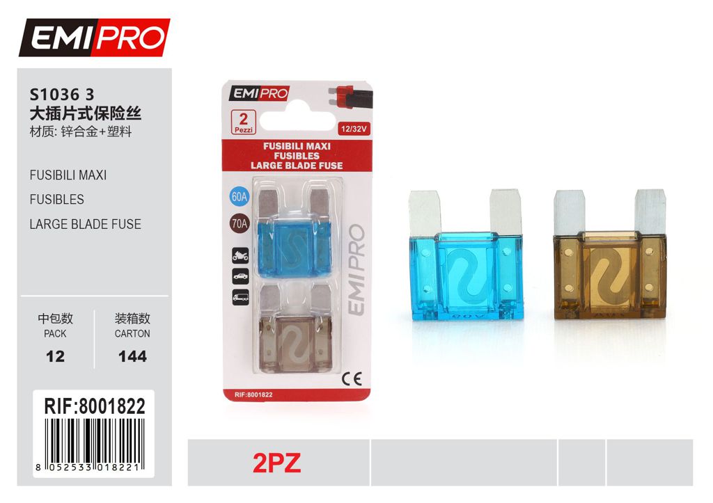 Fusibili Maxi 2Pcs
