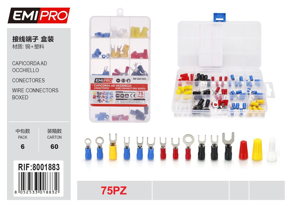 Capicorda Ad Occhiello 75Pcs