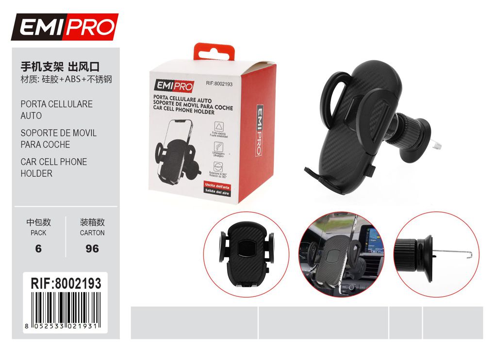 Supporto Cellulare Da Auto