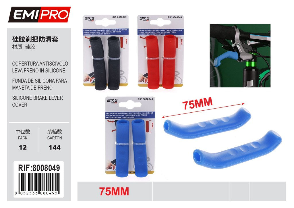 Copertura Antiscivolo Leva Freno In Silicone 75mm*14mm