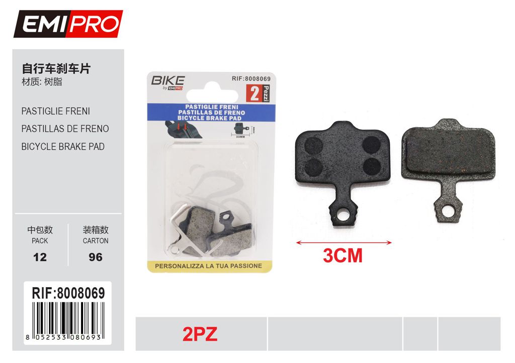 Pastiglie Freni 2Pcs