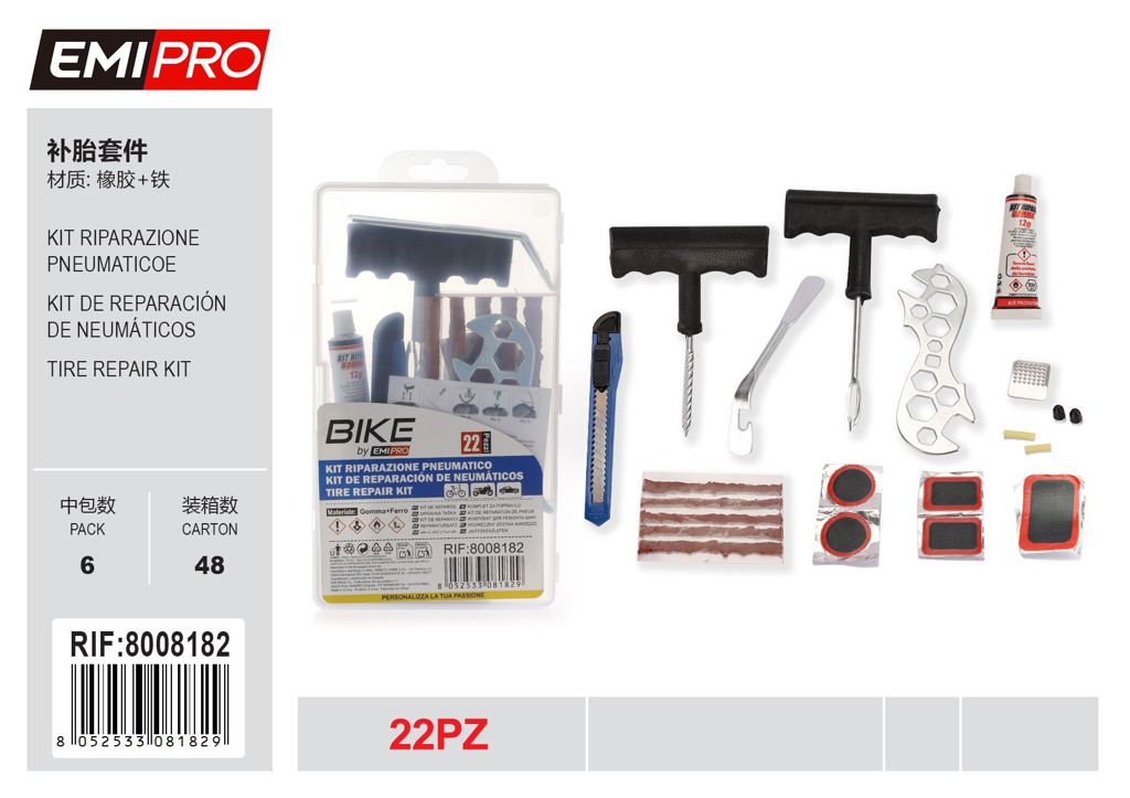 Kit Riparazione Pneumatico