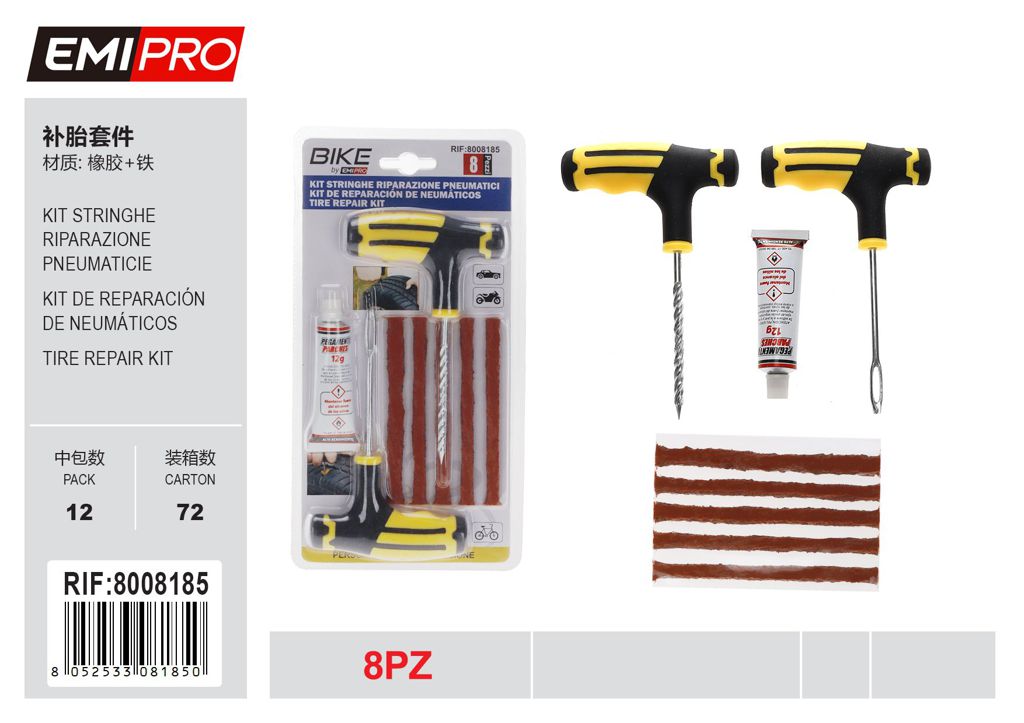 Kit Stringhe Riparazione Pneumatici