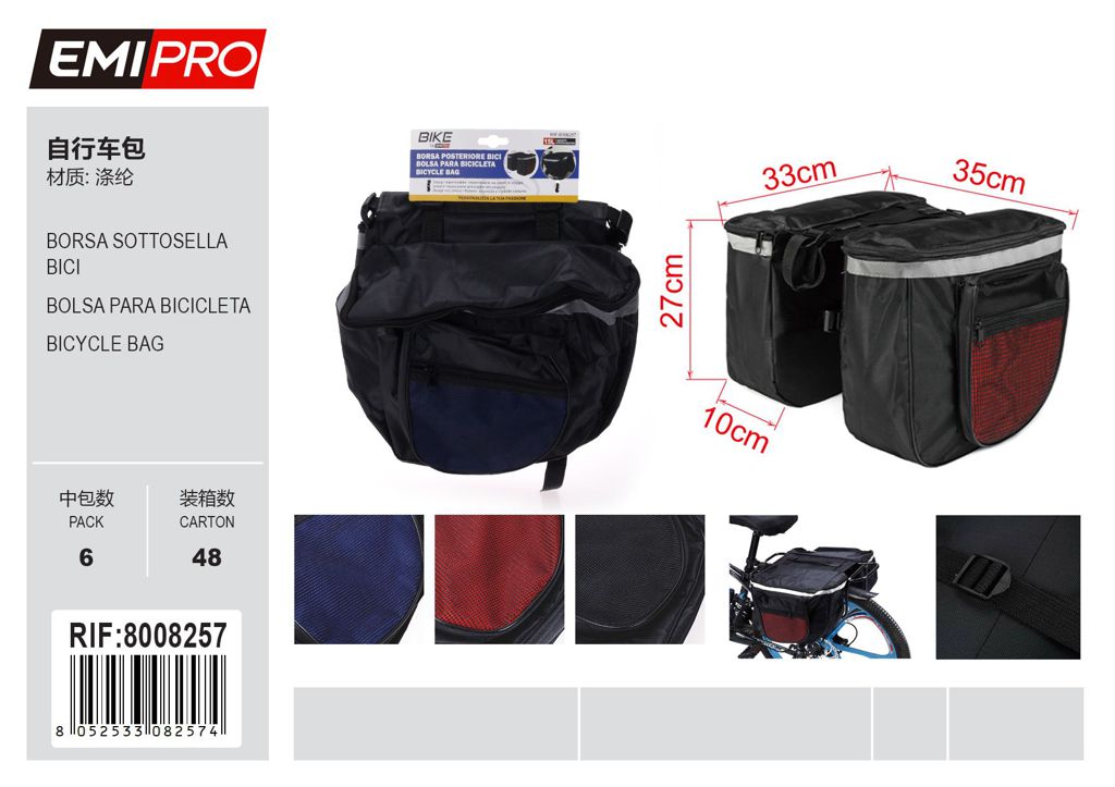 Borsa Posteriore Bici