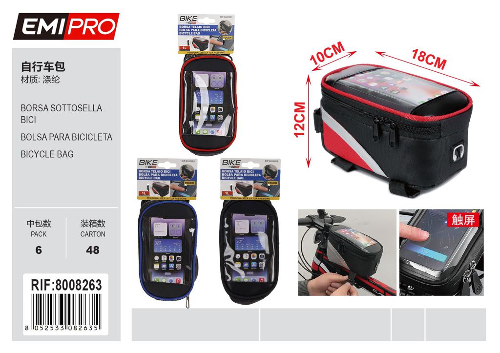 Borsa Telaio Bici