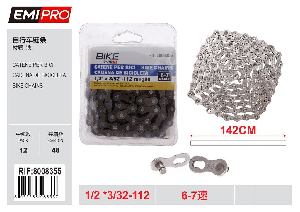 Catene Per Bici 6-7 1/2 3/32 112