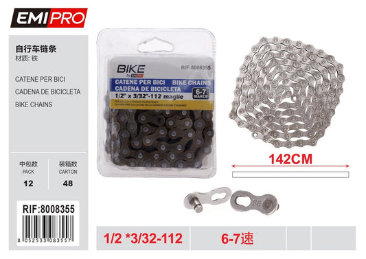 Catene Per Bici 6-7 1/2 3/32 112