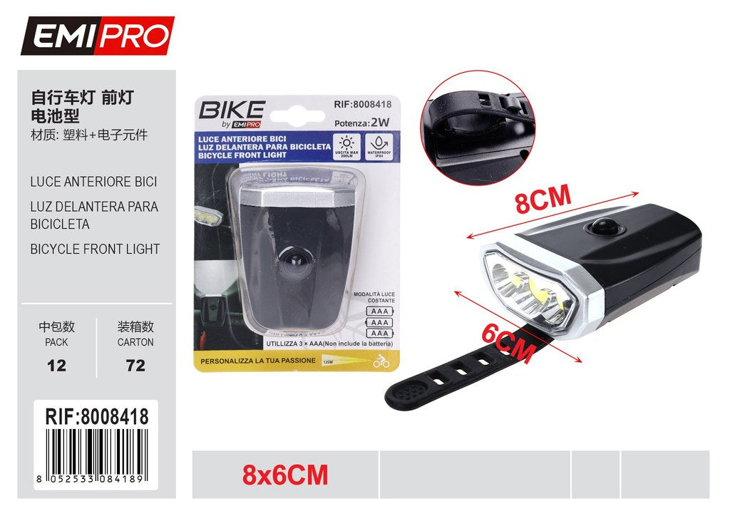 Luce Anteriore Bici