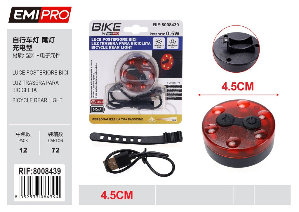 Luce Posteriore Bici
