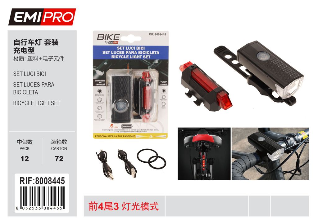 Set Luci Bici