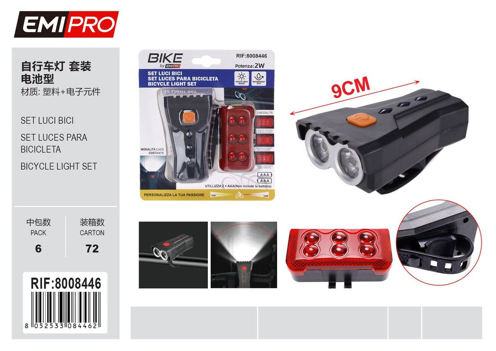 Set Luci Bici