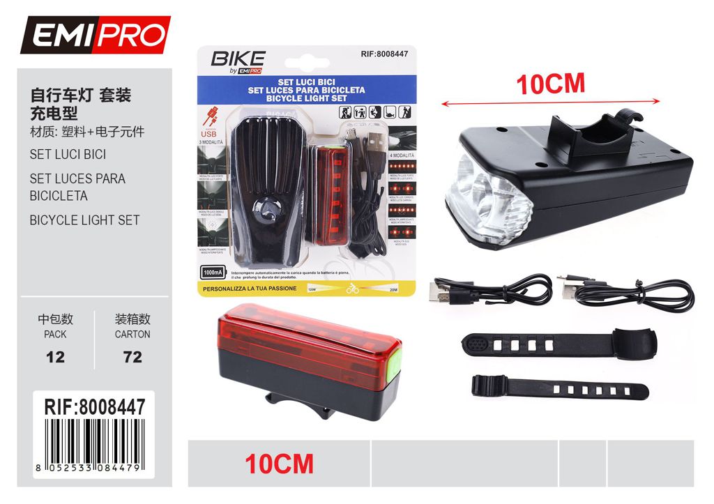 Set Luci Bici