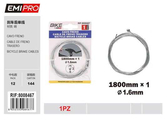 Cavo Freno 1.6*1800mm 5.5mm