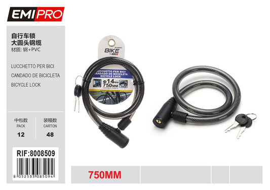 Lucchetto Per Bici 14*750mm