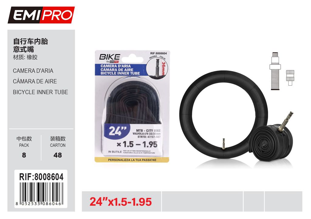 Camera D'Aria 24*1.5 1.95 43mm