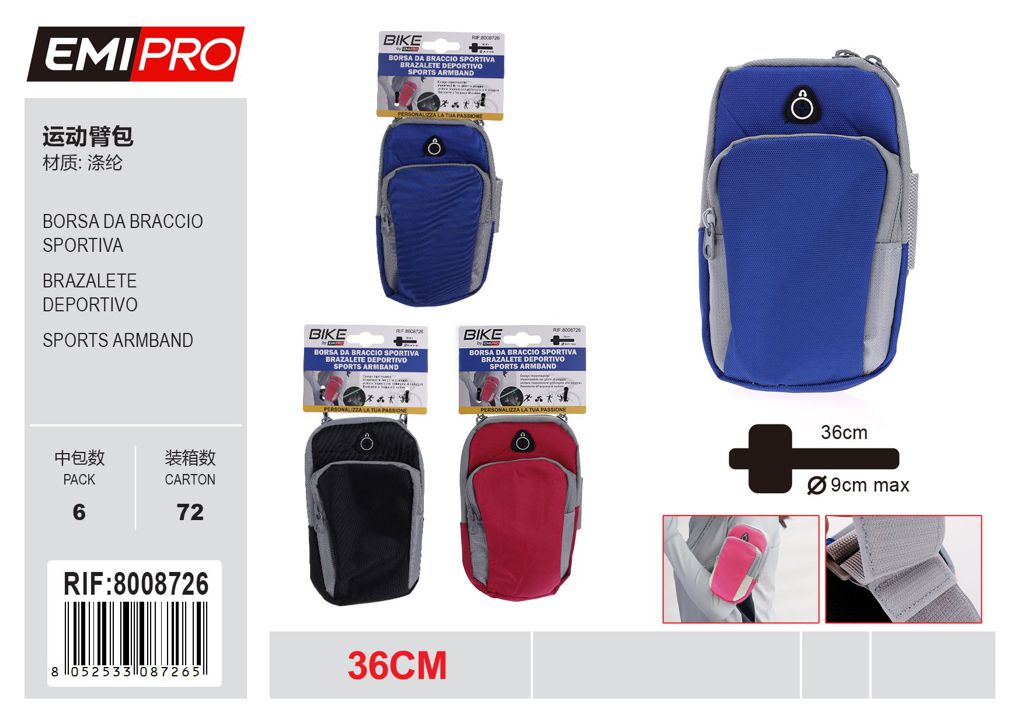 Borsa Da Braccio Sportiva