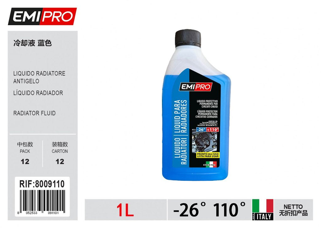 Liquido Radiatore Antigelo -26° 1L
