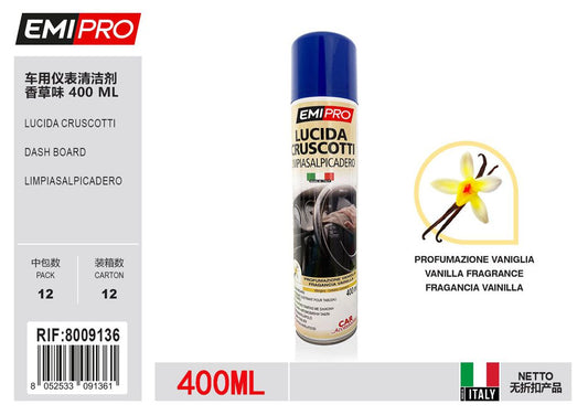 Lucida Cruscotti vaniglia 400ml