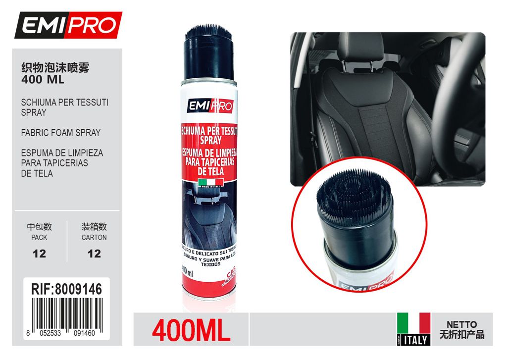 Schiuma Per Tessuti Spray 400ml