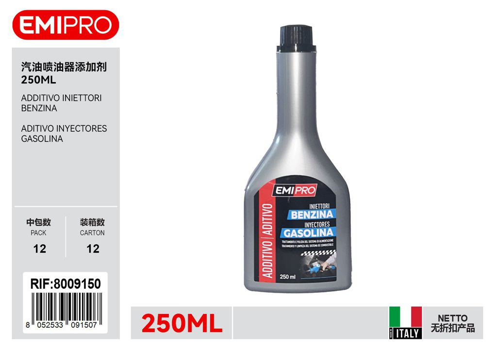 Additivo Iniettori Benzina 250ml