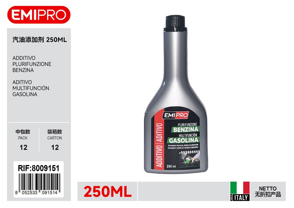 Additivo Benzina Plurifunzione 250ml