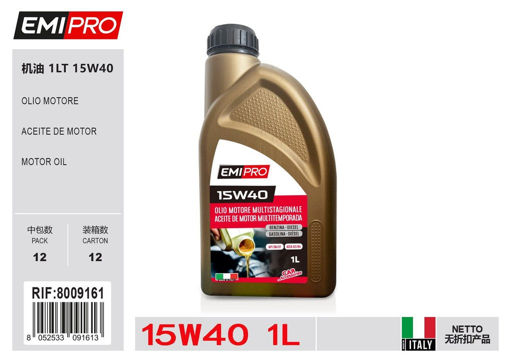 Olio Motore 15w40