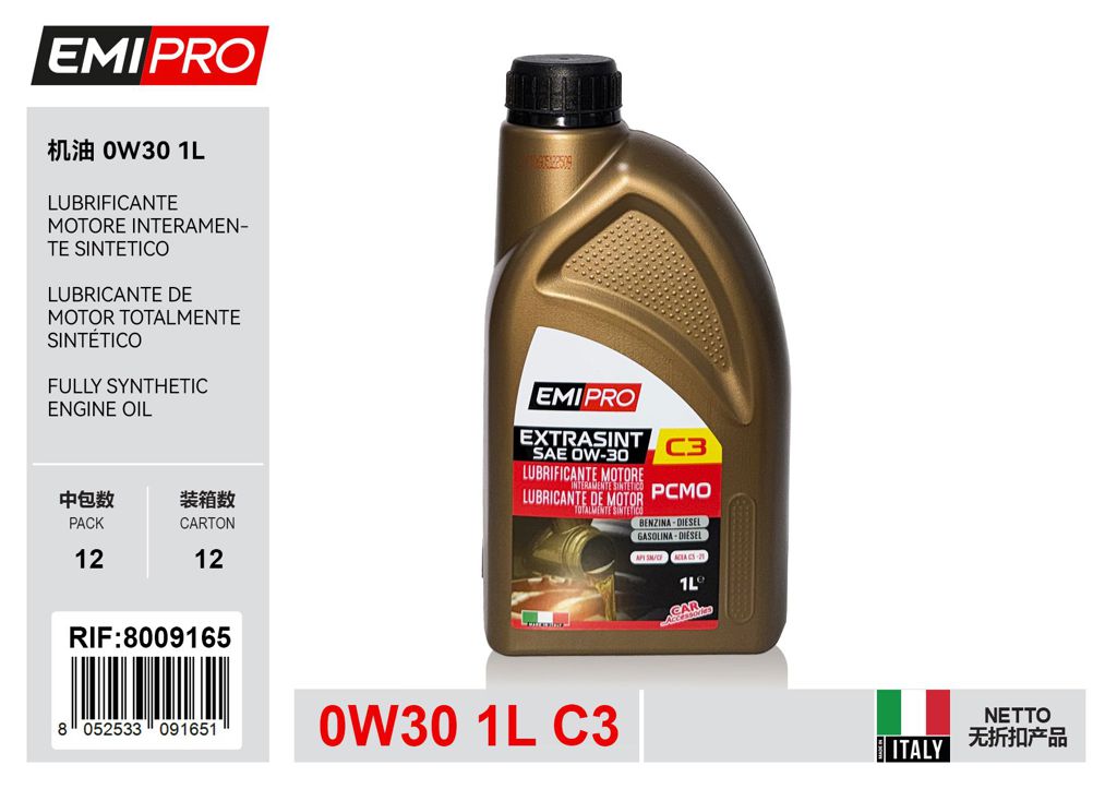 Olio Motore 0w30 1L