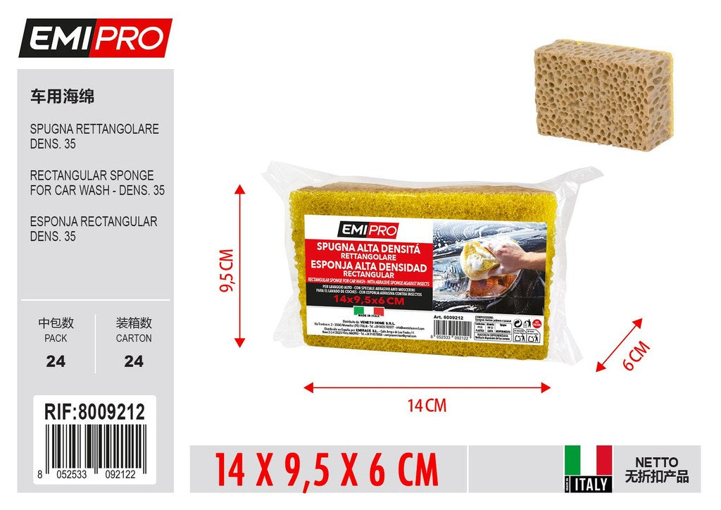Spugna Rett.Dens.35 Spugna Moscerini 14*9.5*6cm