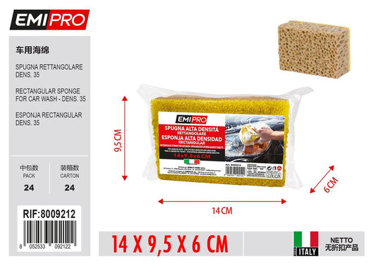 Spugna Rett.Dens.35 Spugna Moscerini 14*9.5*6cm