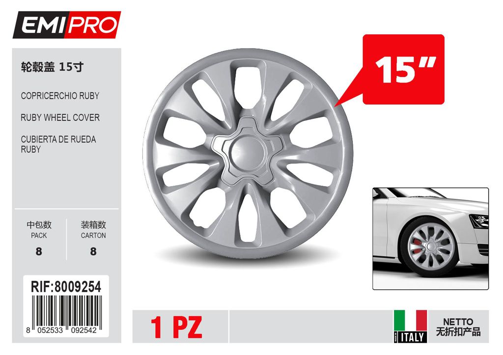 Copricerchio Ruby 15