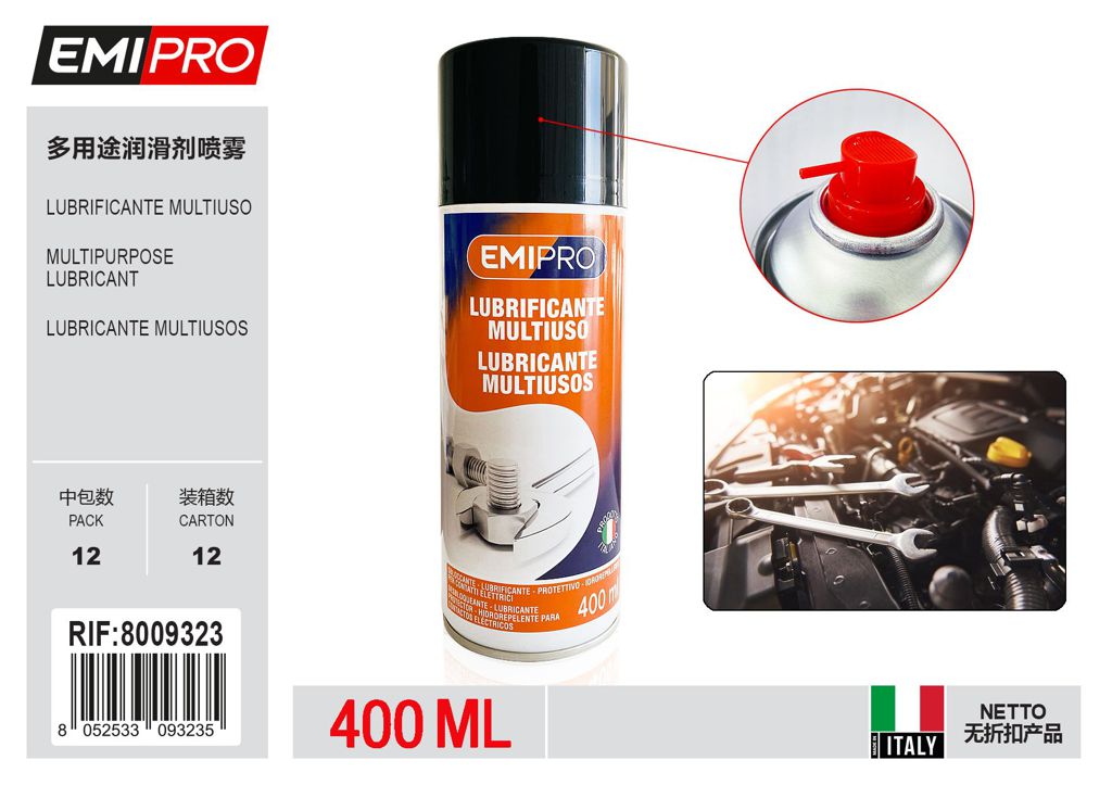 Lubrificante Multiuso 400ml