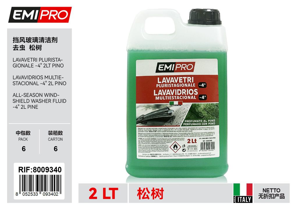 Lavavetri Pluristagionale -4° 2lt Pino
