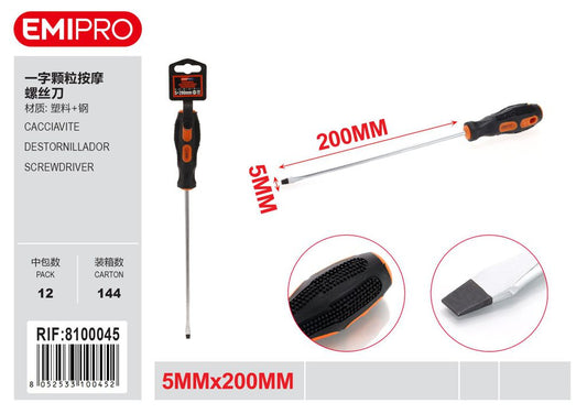 Cacciavite 5mm*200mm