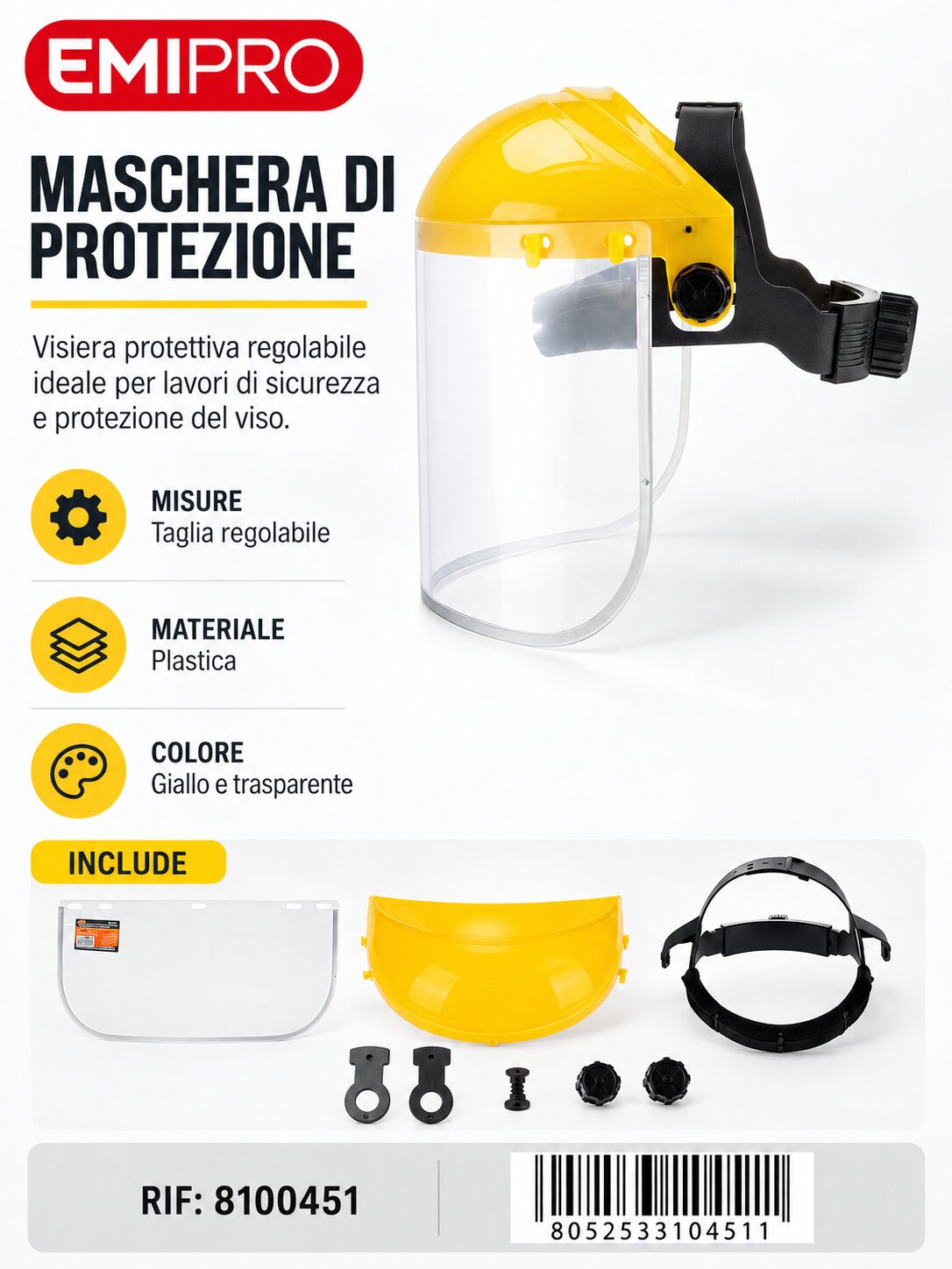 MASCHERA DI PROTEZIONE
