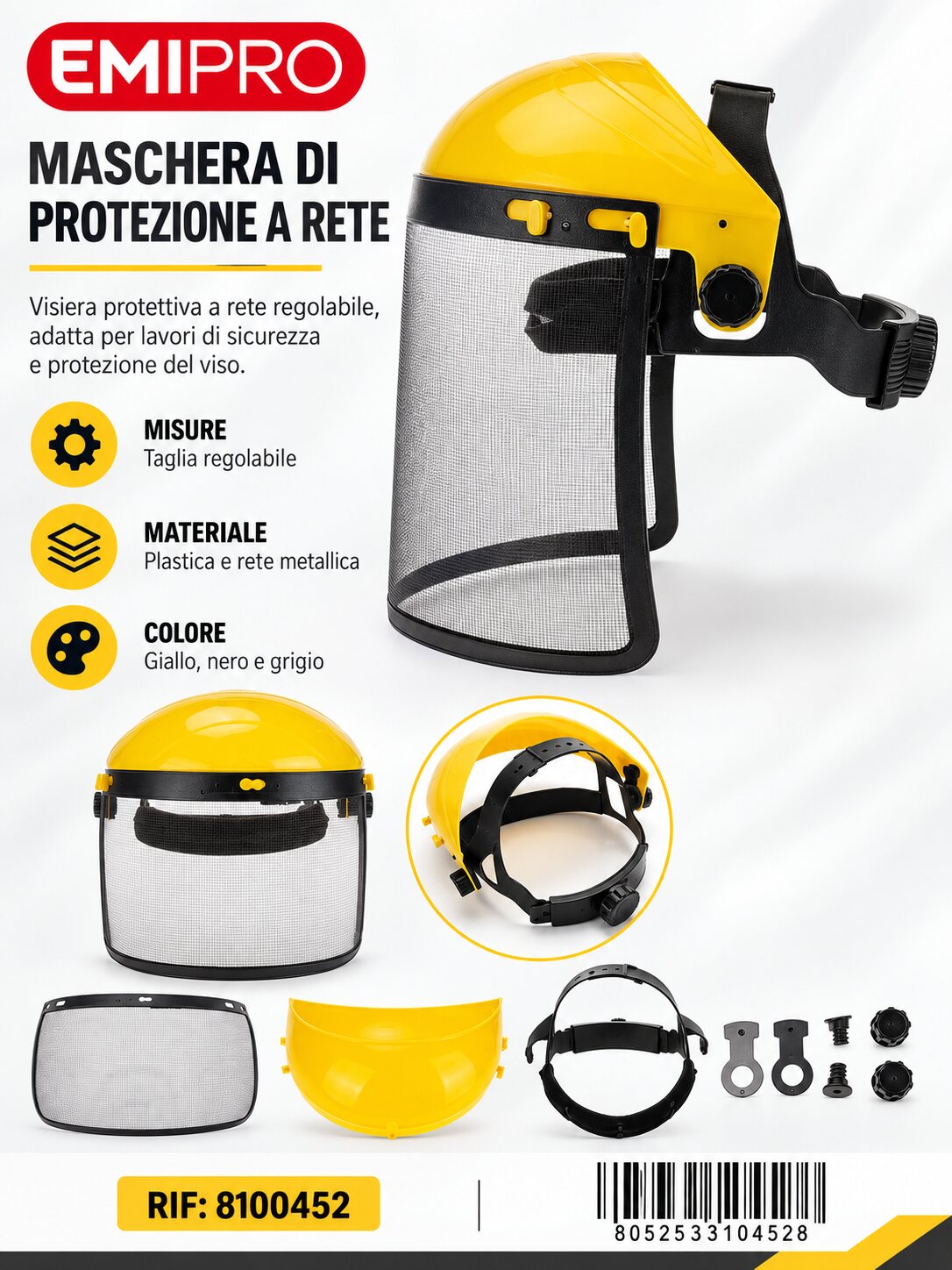 MASCHERA DI PROTEZIONE