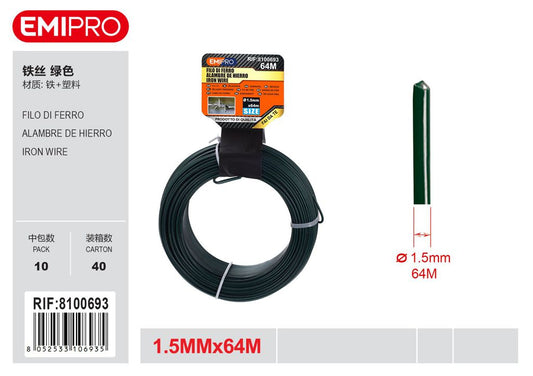 FILO DI FERRO 1.5MM*64M