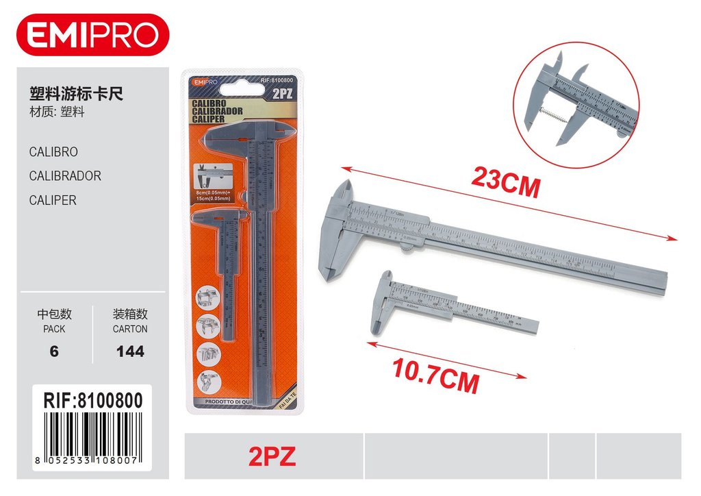 Calibro 2Pcs