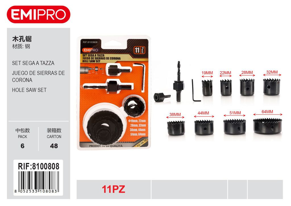 Set Sega A Tazza 11Pc