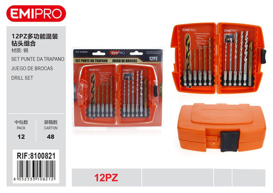 Set Punte Da Trapano 12Pz