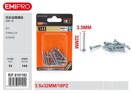 viti 3.5*32mm 18Pcs