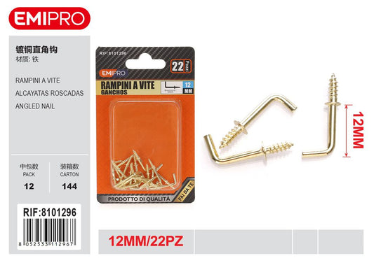 Rampini A vite 12mm 22Pcs
