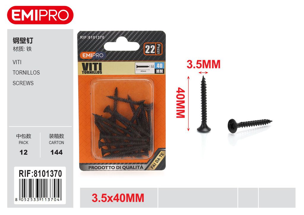 viti 3.5*40mm