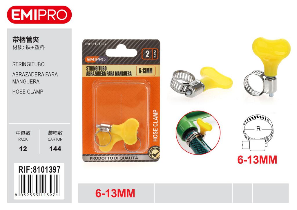 Stringitubo 6-13mm 2Pz