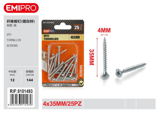 viti 4*35mm 25Pcs