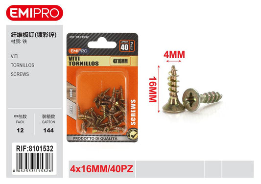 viti 4*16mm 40Pcs