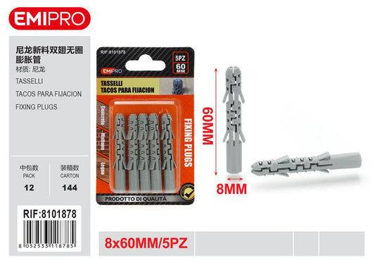 Tasselli D*8*60mm 5Pcs